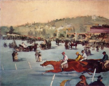 ブローニュの森のレース エドゥアール・マネ Oil Paintings